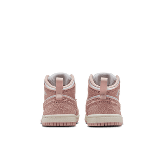 JORDAN 1 MID SE (TD) - WHITE / LEGEND PINK