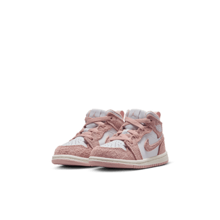 JORDAN 1 MID SE (TD) - WHITE / LEGEND PINK