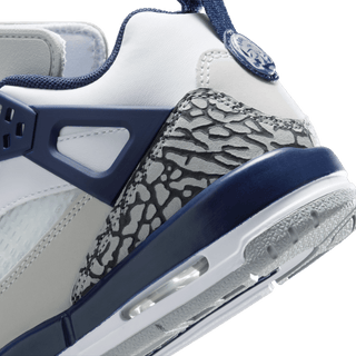 JORDAN SPIZIKE LOW (GS) - WHITE / MIDNIGHT NAVY