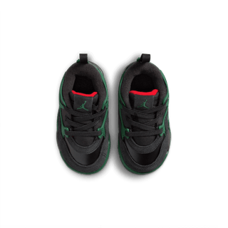JORDAN 4 RM (TD) - BLACK / VARSITY RED / GORGE GREEN