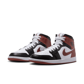 AIR JORDAN 1 MID SE - WHITE / DARK PONY / BLACK