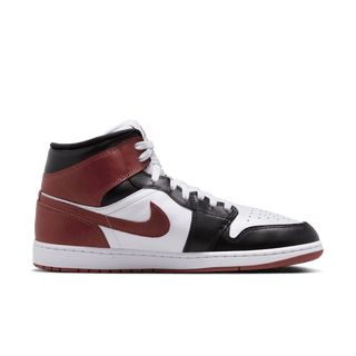 AIR JORDAN 1 MID SE - WHITE / DARK PONY / BLACK