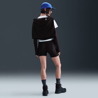 WMNS ACG DRI-FIT ADV MID-RISE 6" TREE FROG SHORTS - BLACK