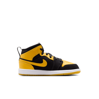 JORDAN 1 MID SE (PS) - BLACK / VARSITY MAIZE