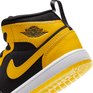 JORDAN 1 MID SE (PS) - BLACK / VARSITY MAIZE