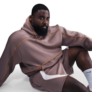 PROJECT F.R.O.G PULLOVER HOODIE - TAUPE GREY / SUNDIAL