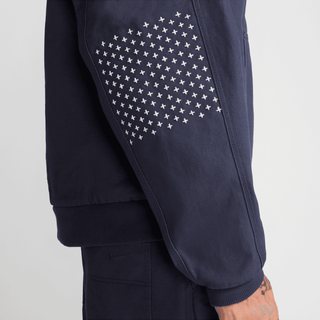 NIKE LIFE FULL-ZIP UNLINED JACKET - THUNDER BLUE