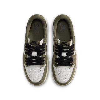 AIR JORDAN 1 RETRO LOW OG (GS) "MEDIUM OLIVE"
