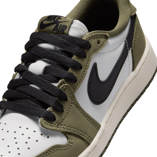 AIR JORDAN 1 RETRO LOW OG (GS) "MEDIUM OLIVE"