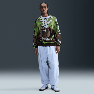 NIKE LIFE WILDERNESS SWEATER - CELESTINE BLUE / CHLOROPHYLL