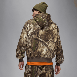 JORDAN BROOKLYN FLEECE REALTREE HOODIE - MEDIUM OLIVE / SAIL