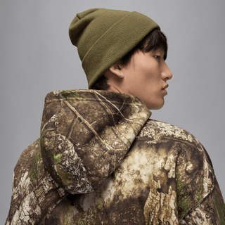 JORDAN BROOKLYN FLEECE REALTREE HOODIE - MEDIUM OLIVE / SAIL