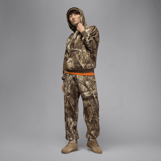 JORDAN BROOKLYN FLEECE REALTREE HOODIE - MEDIUM OLIVE / SAIL