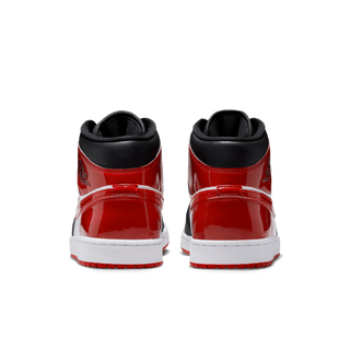 AIR JORDAN 1 MID SE "PATENT BRED TOE"