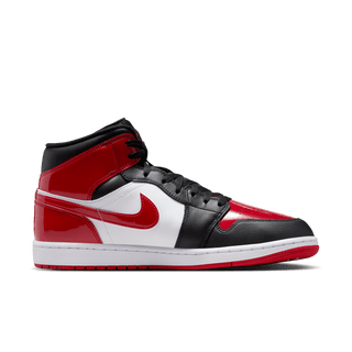 AIR JORDAN 1 MID SE "PATENT BRED TOE"