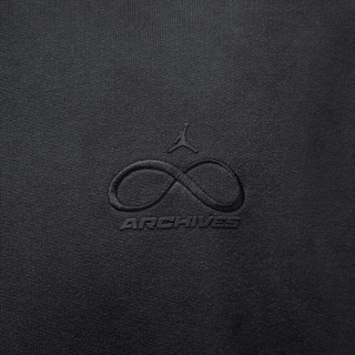 INFINITE ARCHIVES X JORDAN FLEECE HOODIE - BLACK
