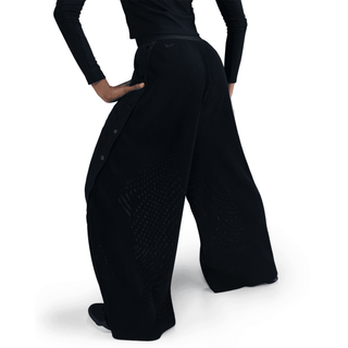 WMNS KOBE DETAILS PLEATED PANTS - BLACK