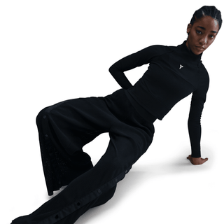WMNS KOBE DETAILS PLEATED PANTS - BLACK
