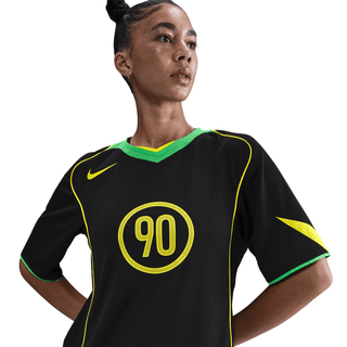 TOTAL 90 DRI-FIT SOCCER JERSEY - BLACK / GREEN SPARK
