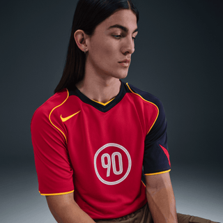 TOTAL 90 DRI-FIT SOCCER JERSEY - GYM RED / MIDNIGHT NAVY