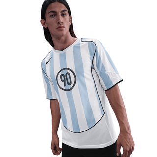 TOTAL 90 DRI-FIT SOCCER JERSEY - PSYCHIC BLUE / WHITE