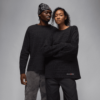 AWAKE NY X JORDAN THERMAL L/S CREW "BORO" - BLACK