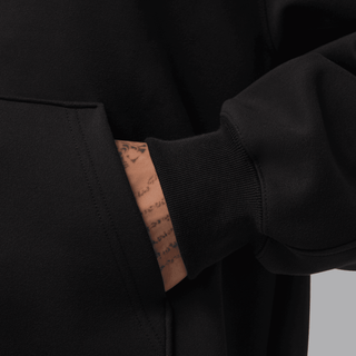 JORDAN FLIGHT CLUB FULL-ZIP FLEECE HOODIE - BLACK