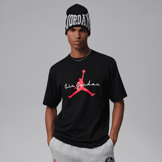 JORDAN BROOKLYN GRAPHIC TEE - BLACK