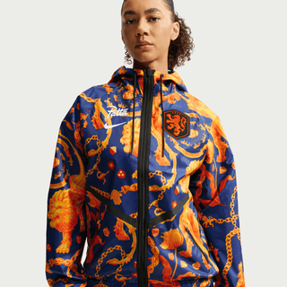 NETHERLANDS X PATTA X NIKE "X2" ANTHEM JACKET - DEEP ROYAL BLUE / ORANGE