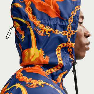 NETHERLANDS X PATTA X NIKE "X2" ANTHEM JACKET - DEEP ROYAL BLUE / ORANGE