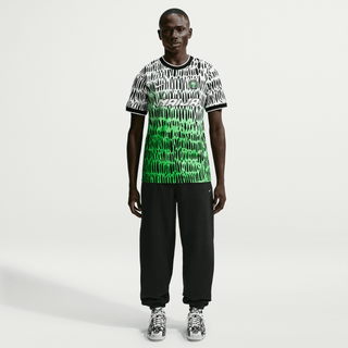 NIGERIA X SLAWN X NIKE "X2" ACADEMY PRO PREMATCH JERSEY - WHITE / BLACK