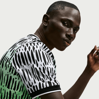 NIGERIA X SLAWN X NIKE "X2" ACADEMY PRO PREMATCH JERSEY - WHITE / BLACK