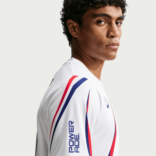 USA X V.A.A. X NIKE "X2" PREMATCH JERSEY - WHITE / DEEP ROYAL BLUE