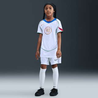 KIDS TOTAL 90 DRI-FIT SOCCER JERSEY - WHITE / ITALY BLUE