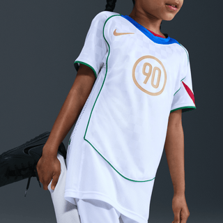 KIDS TOTAL 90 DRI-FIT SOCCER JERSEY - WHITE / ITALY BLUE