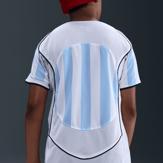 KIDS TOTAL 90 DRI-FIT SOCCER JERSEY - PSYCHIC BLUE / WHITE