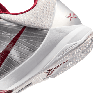 KOBE V PROTRO "METALLIC SILVER / TEAM RED"