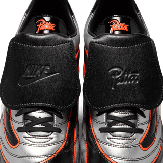 NETHERLANDS X PATTA X NIKE CRYOSHOT MERCURIAL VAPOR R9 - METALLIC SILVER / HYPER CRIMSON