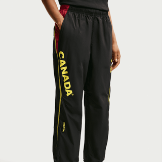 CANADA X NOCTA X NIKE "X2" NORTHSTAR NYLON TRACK PANT - BLACK / GYM RED