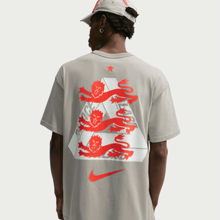 ENGLAND X PALACE X NIKE "X2" TEE - PEWTER GREY