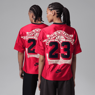 LEVI'S X JORDAN JERSEY - GYM RED / BLACK / PALE IVORY