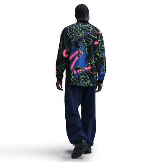 NIGERIA NATIONAL TEAM GOALKEEPER JERSEY LOOSE FIT - BLACK / HYPER PINK