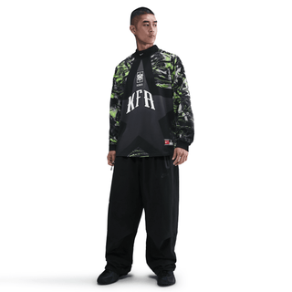 KOREA NATIONAL TEAM GOALKEEPER JERSEY LOOSE FIT - BLACK / BLACK / WHITE