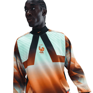FRENCH NATIONAL TEAM GOALKEEPER JERSEY LOOSE FIT - BLACK / MONARCH