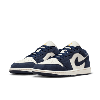 AIR JORDAN 1 LOW SE - OBSIDIAN / UNIVERSITY GOLD