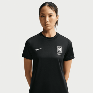 KOREA X PEACEMINUSONE X NIKE "X2" WMNS PREMATCH JERSEY - BLACK / WHITE