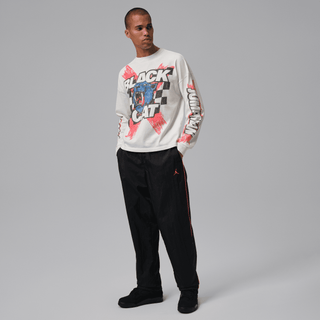 MJ BLACK CAT L/S TEE - IVORY