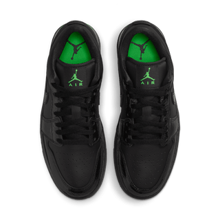 WMNS AIR JORDAN 1 LOW SE - BLACK / SCREAM GREEN