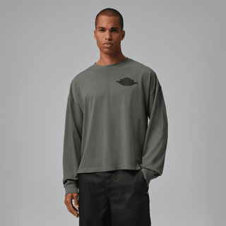 MJ WINGS L/S TEE - RIVER ROCK