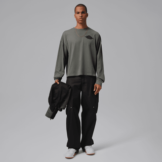 MJ WINGS L/S TEE - RIVER ROCK